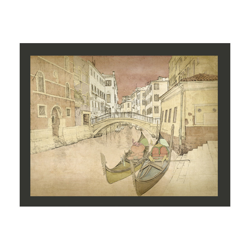 Gondolas in Venice 3.09m x 400cm Wallpaper, 250 cm x 193 cm