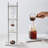 45.28" 25 Cups Cold Brew Drip Tower Iced Coffee Maker Wooden Stand