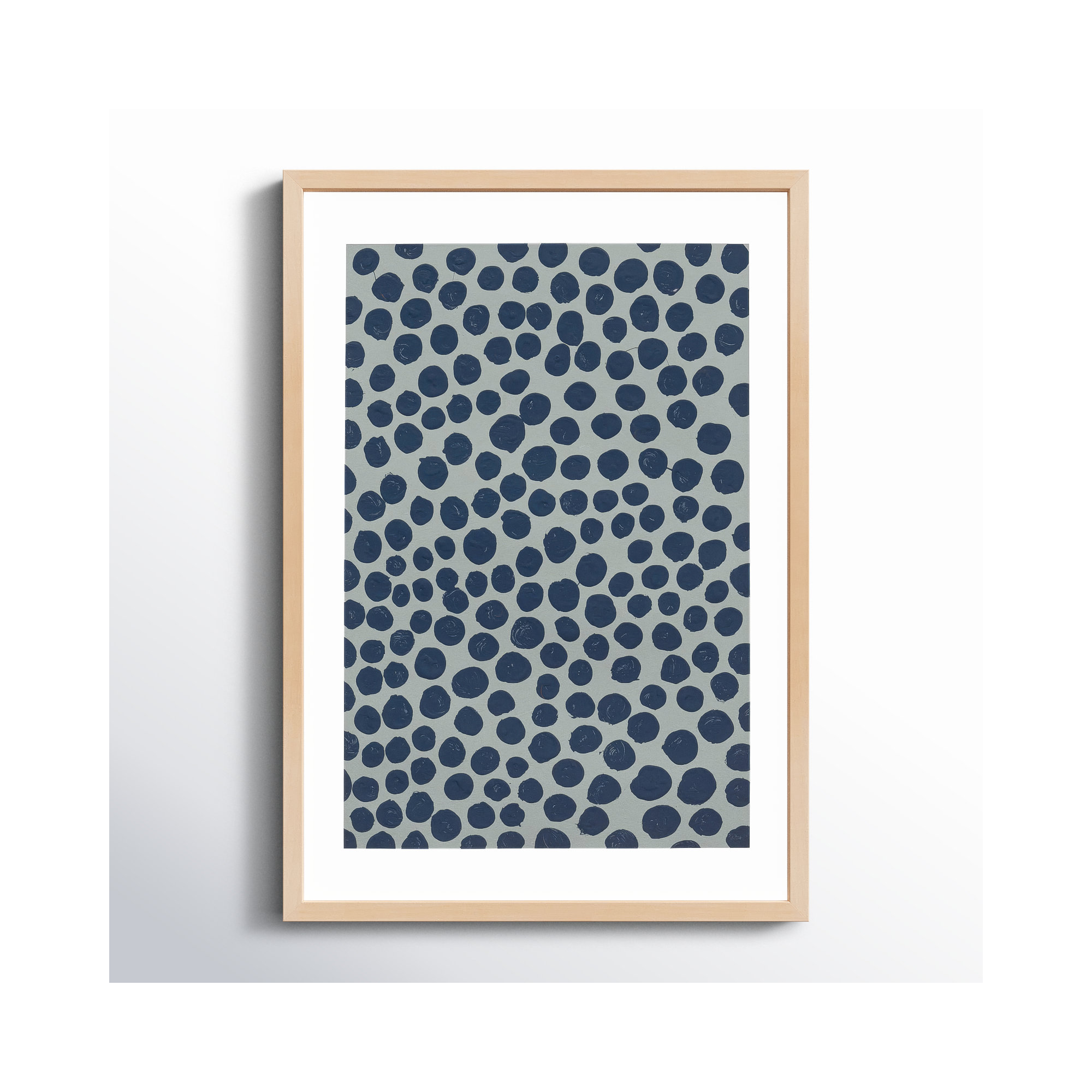 Blackberry On Gray by Michela Sorrentino, Brown, 20" H x 14" W x 1.25" D