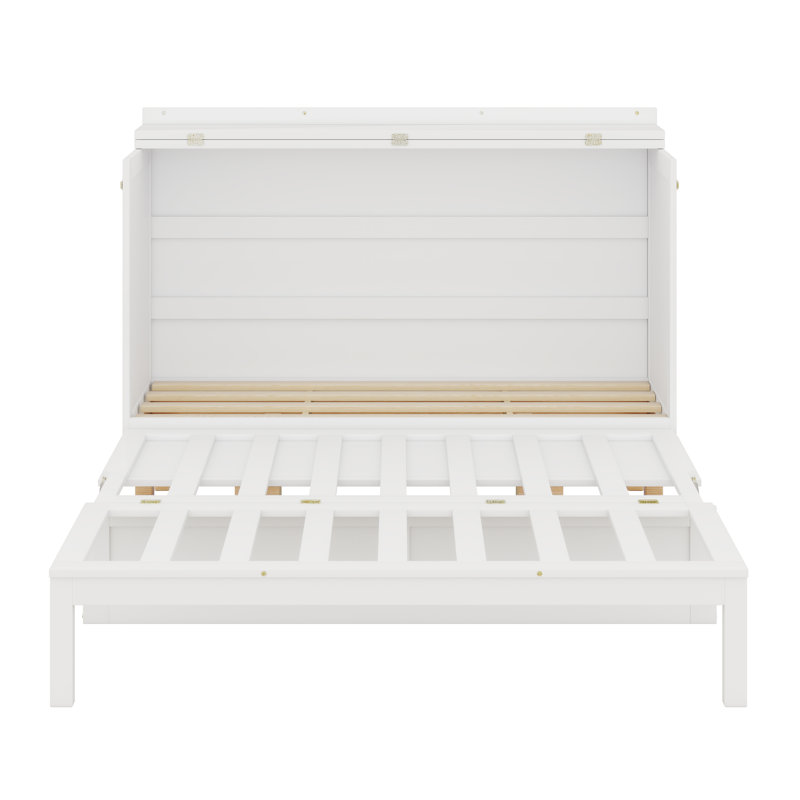 Lit escamotable peu encombrant, Blanc