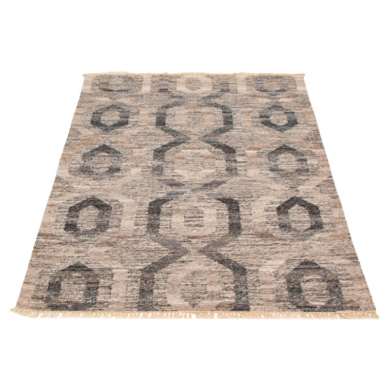 Ankara FW Grey Kilim 5'3" x 7'5"