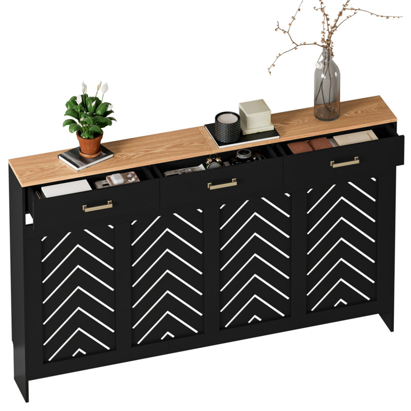 Radiator Cover, L, Black