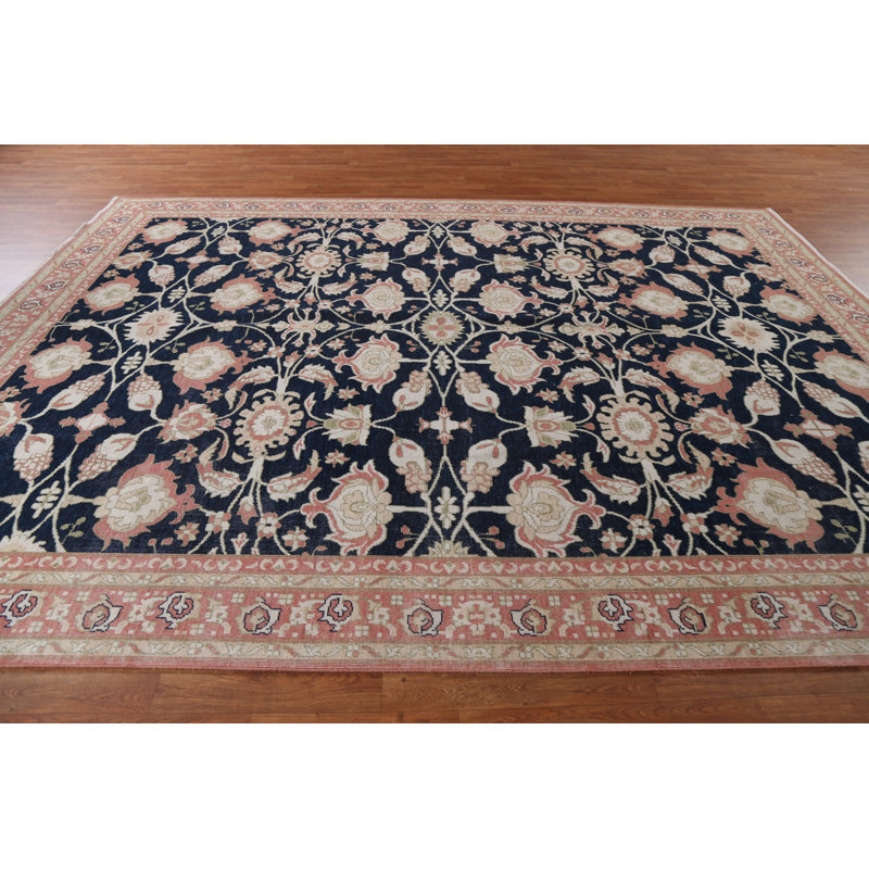 All-Over Sultanabad Ziegler Turkish Area Rug