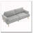79.9" Sofa Couch Minimalist Sofa
