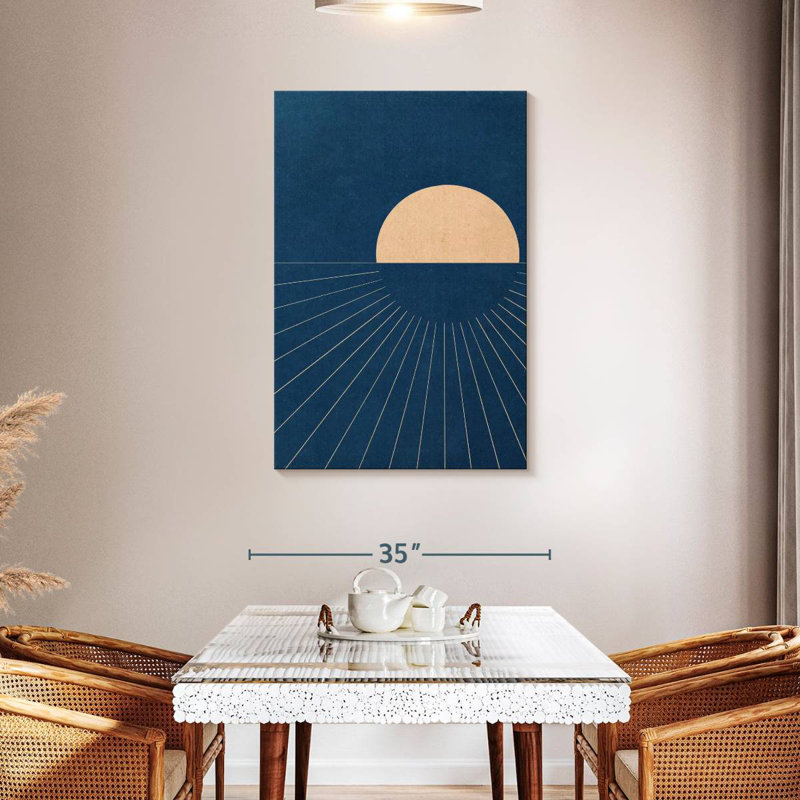Oberle Mod Sunset, 45" H x 30" W