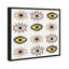 «Party Eyes, Mystic Eyes», impression sur toile rose moderne pour la chambre à coucher-72507458-72507459