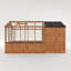 Mercia 12 x 6ft Traditional Apex Greenhouse/Shed Combi-66343595
