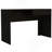 Writing Computer Desk, One Drawer -Black