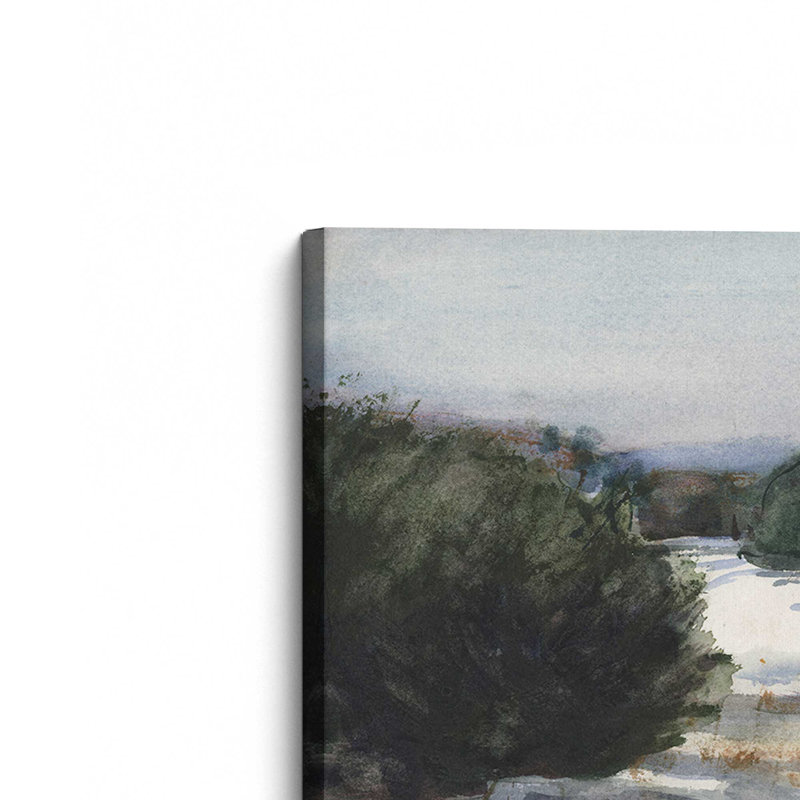 «Late Day Shadows» par Stephen Calcasola, reproduction d'art sur toile, H 36 po x l 48 po