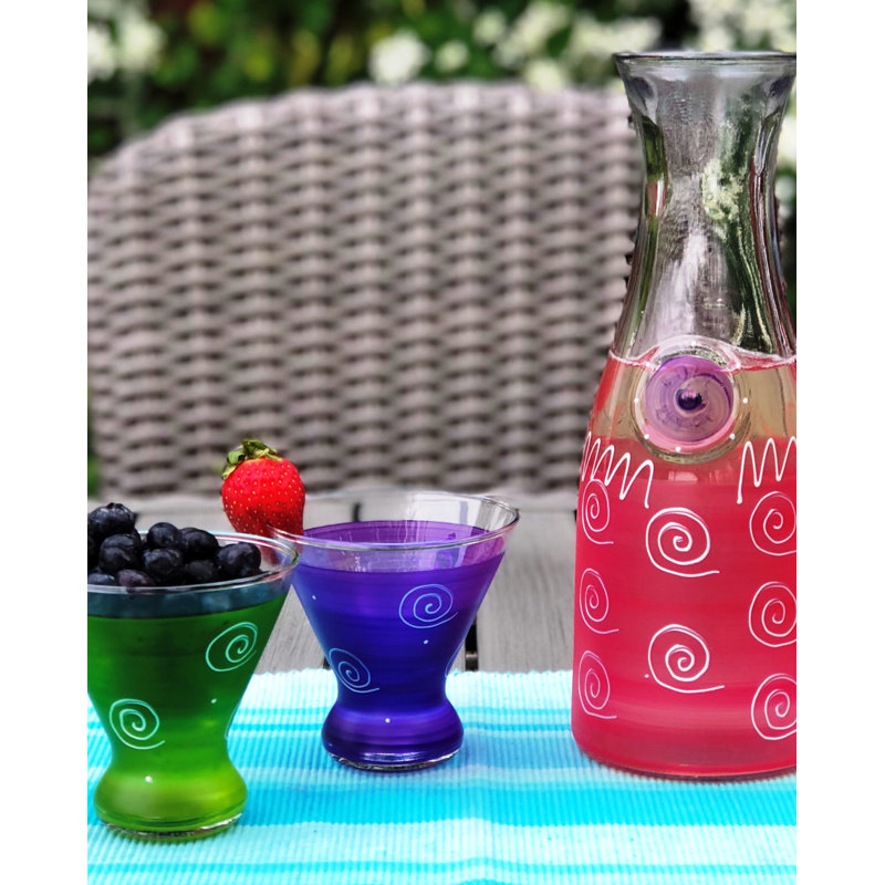 7 oz. Peruvian Splendor Verre cosmos, Mauve