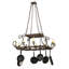 Caiden Steel Square Hanging Pot Rack