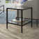 Hera Glass End Table with Storage