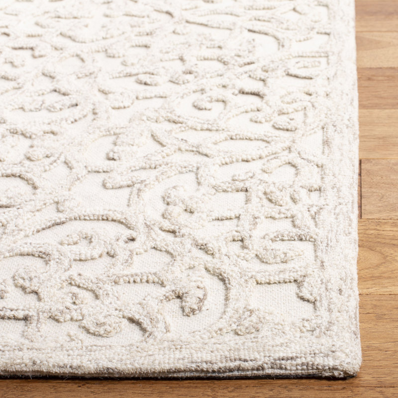 Tapis en laine et coton touffeté à la main Sarina, Rectangle 2 pi x 3 pi