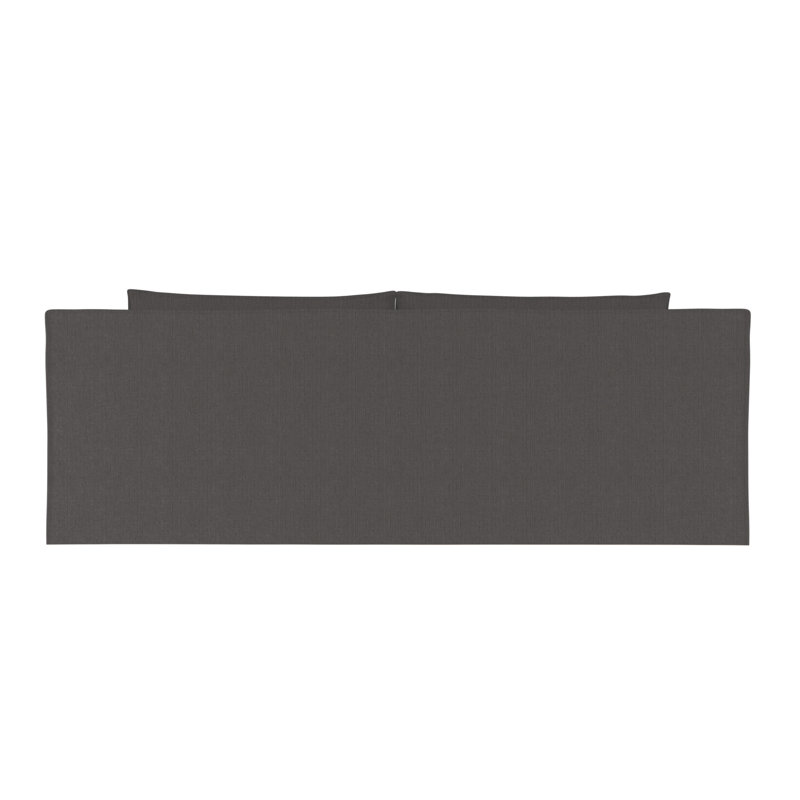 Mulberry Square Track-Arm Daybed with Flange Seam, Weathered, Distressed Leather Silver Streak