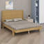Base de lit plateforme avec plateforme robuste et tête de lit tendance pour les chambres à coucher de style Mid-Century moderne-244884749-244884752