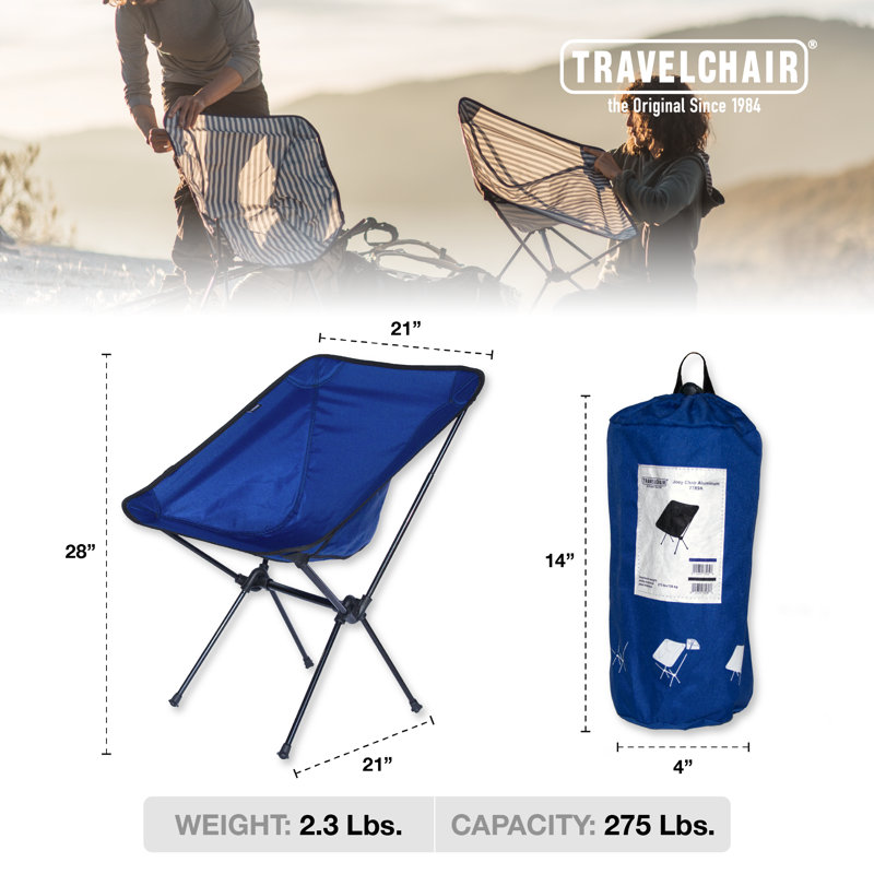 C Series Folding Camping Chair, Blue