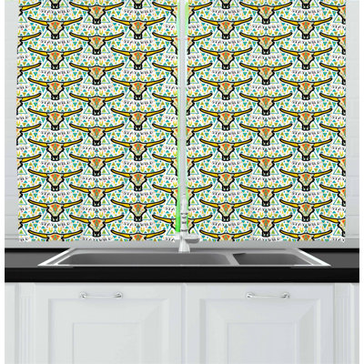 Tailored Kitchen Curtain