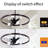 8 - Light Dimmable Sputnik Wagon Wheel Chandelier