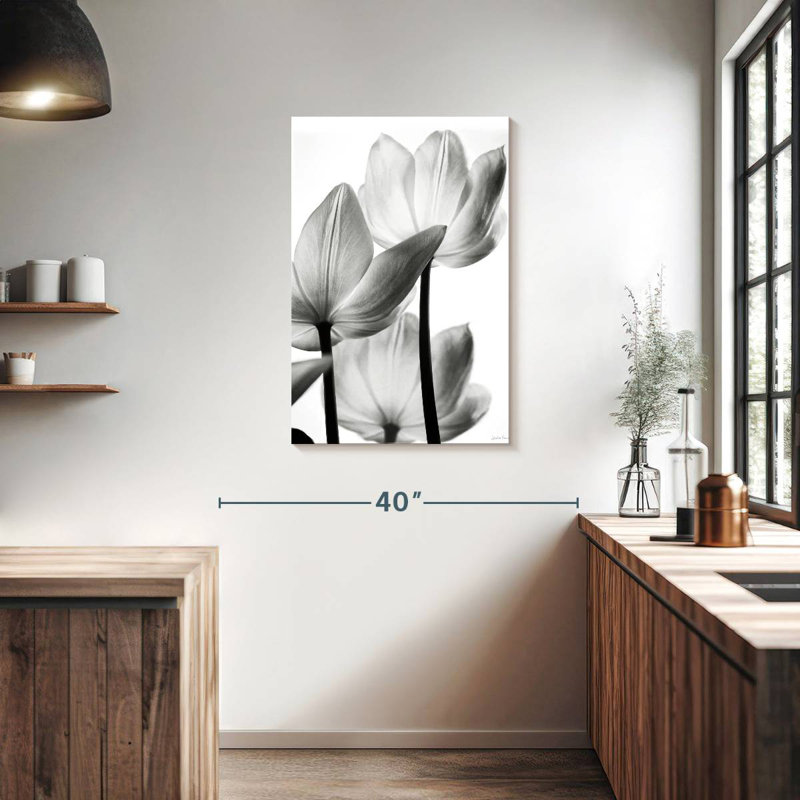 Harnek Translucent Tulips I, 36" H x 24" W