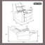 Fauteuil inclinable électrique pivotant à 330 ° - Inclinaison électrique à 160 ° - Chargeur USB caché - Plateau à 360 ° - Cuir végétalien - Éclairage ambiant?-1047810042