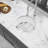 18 Inch Dual Mounted Single Bowl Ceramic Circular Kitchen Sink With Drain Assembly And Bottom Grid
