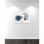 Infini indigo - Art encadré autoportant-64072723-64072728