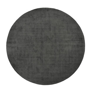 Solid Colour Hand Woven Area Rug