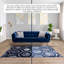 Aurora AU19 Hexagon Blue Area Rug-643524547