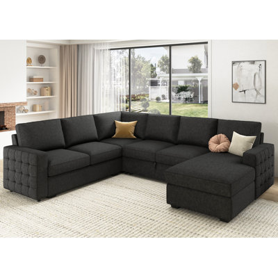 Gus Sectional with Cuddler