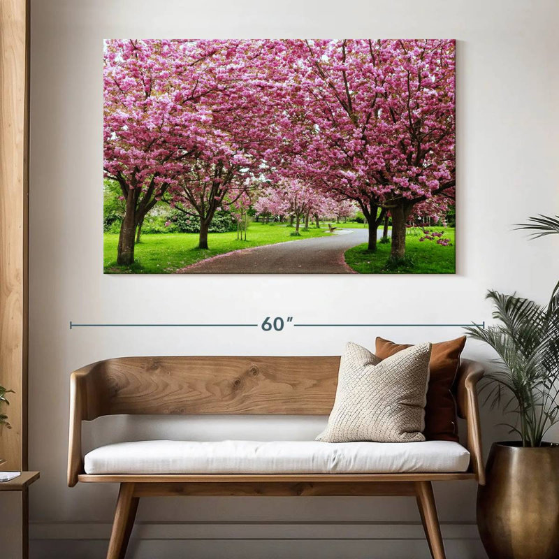 Chemin de jardin Harnek Cherry Blossom, H 34 po x l 51 po