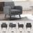 29.75" W Tufted Upholstered Accent Chair with Solid Wood Legs-480896541