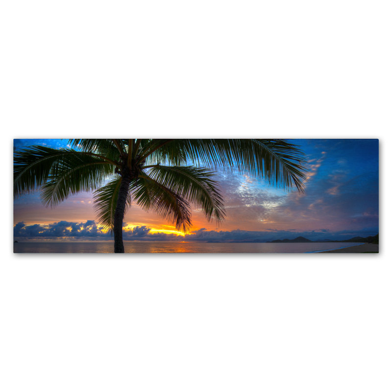 Schoodic «Dawn of A New Day», reproduction de photo sur toile tendue, H 8 po x l 24 po