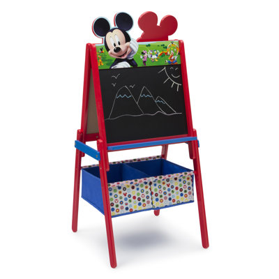Disney Mickey Mouse Wooden Double Sided Activity Easel by Delta Children