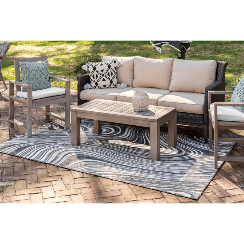 Albans Indoor / Outdoor Rug, Rectangle 6'1" x 9'