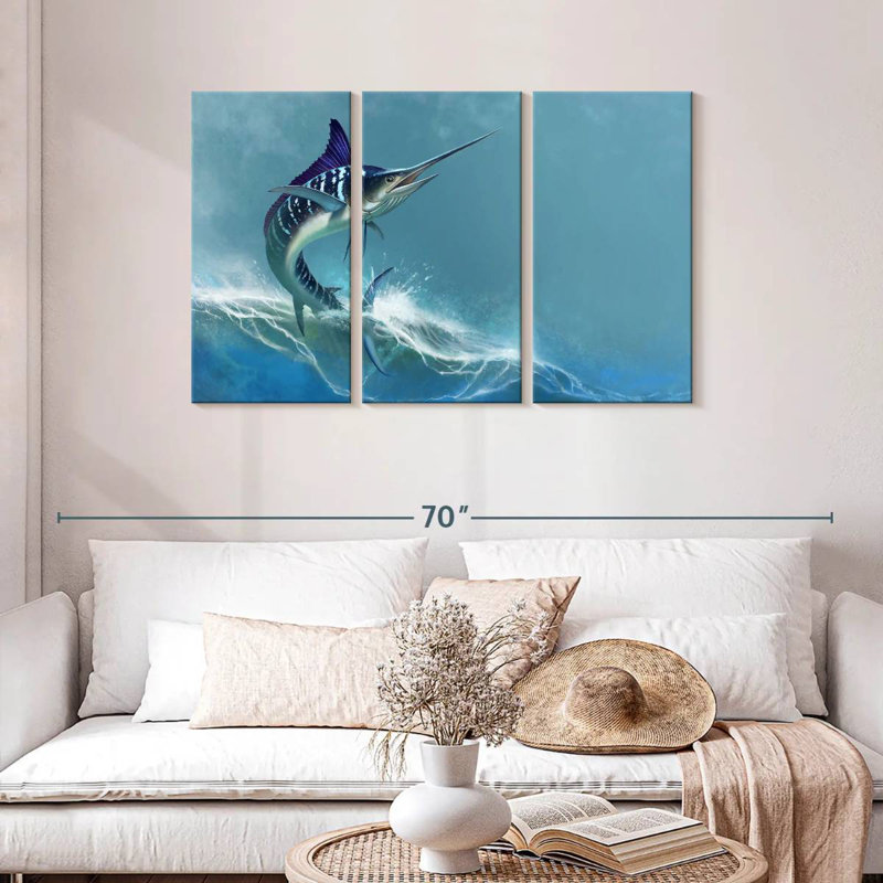 Brampt Marlin Jump, 28" H x 45" W