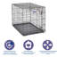 La cage pour chien iCrate à une porte nouvellement améliorée de MidWest Homes For Pets comprend un panneau de séparation-31132742