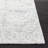 Fernandina Damask Handmade Tufted Wool Light Gray/Ivory Area Rug-521239409