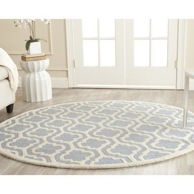 Cannen Hand Tufted Wool Geometric Rug