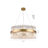 Transitional 18 Light Round Glass Rod Chandelier-48402963