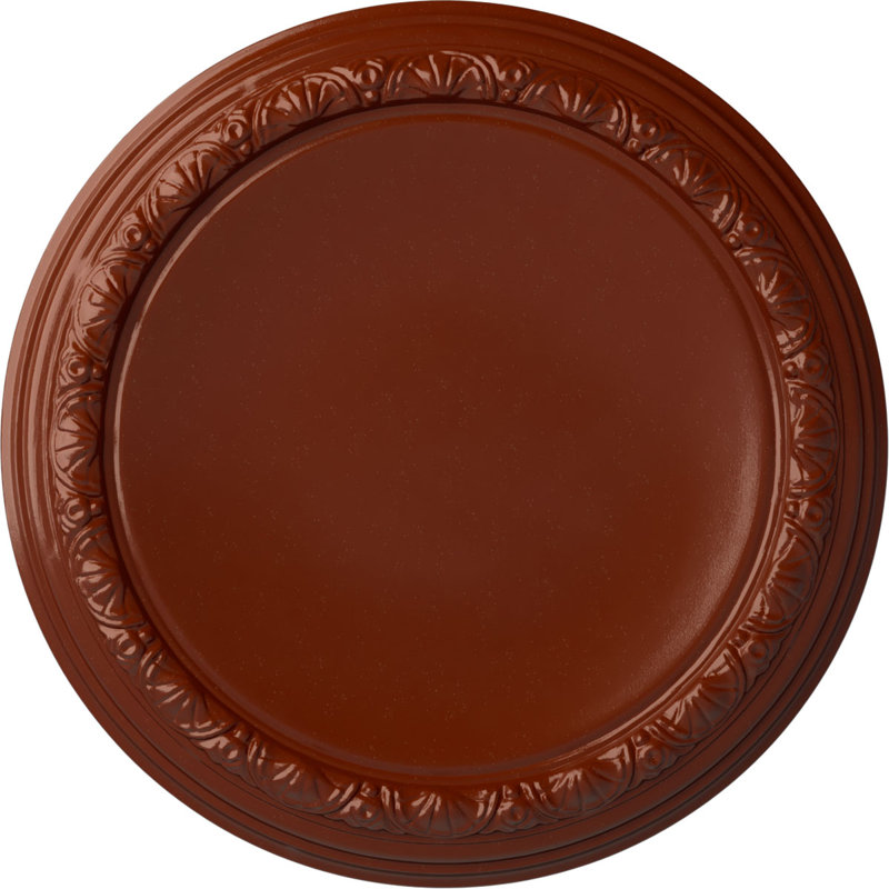 Plafonnier Carlsbad de 19 1/2 po x P 1 3/4 po (convient aux auvents jusqu'à 14 1/4 po), Brique réfractaire