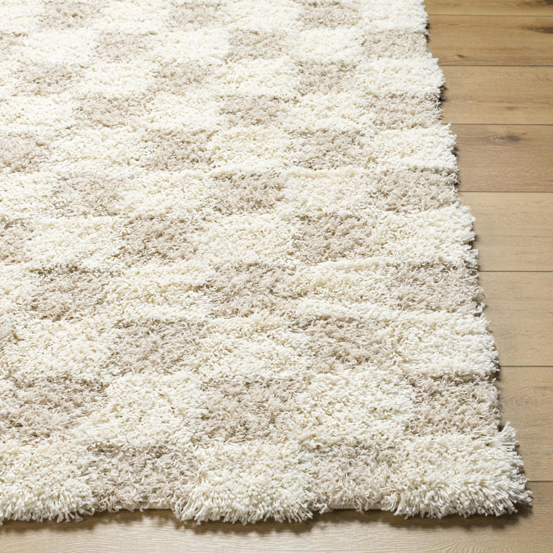Molly Checkered Indoor Rug, Runner 2'7" x 20'
