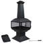 Fairburn  Steel Wood Burning Chiminea