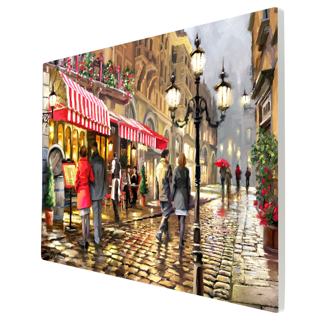 MACNEIL STUDIOS Traditional Cities & Countries Wall Decor on Ceramic