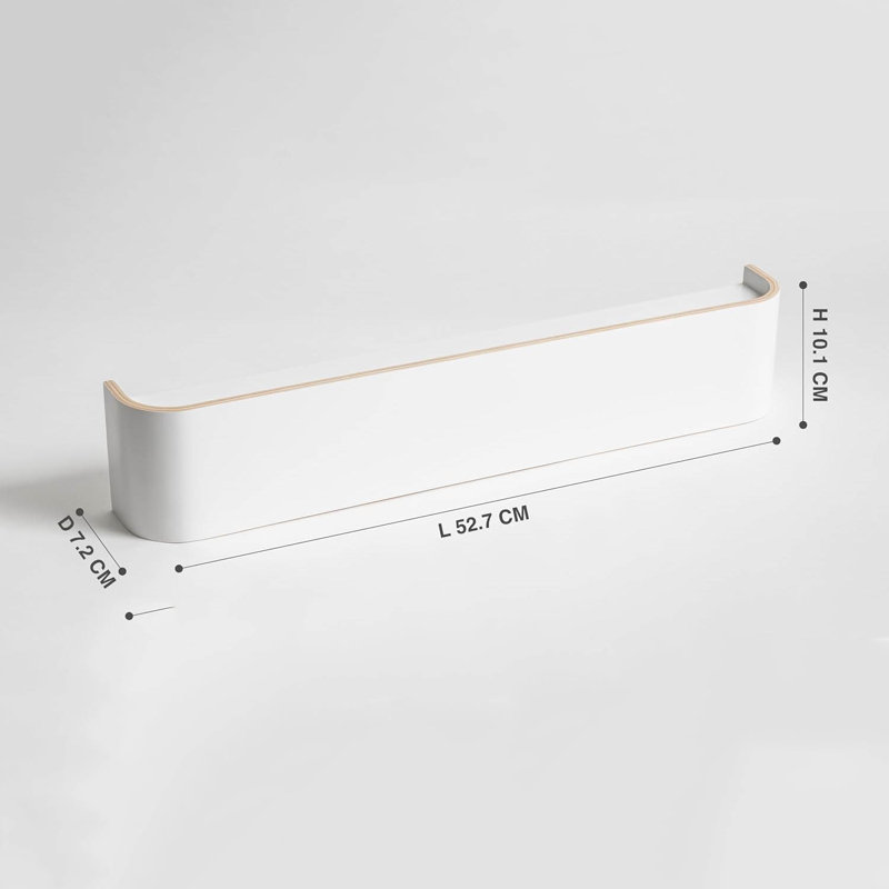 Wall 5 - Hook Coat Rack, White