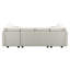 Canapé-lit modulaire en chenille avec rangement Anjanette-1125681368