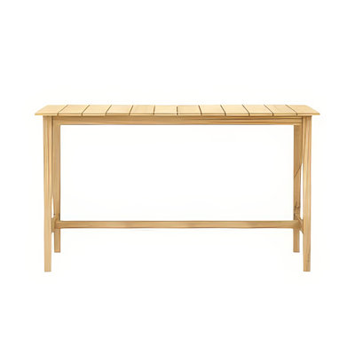 Amadora Outdoor Teak Bar Table
