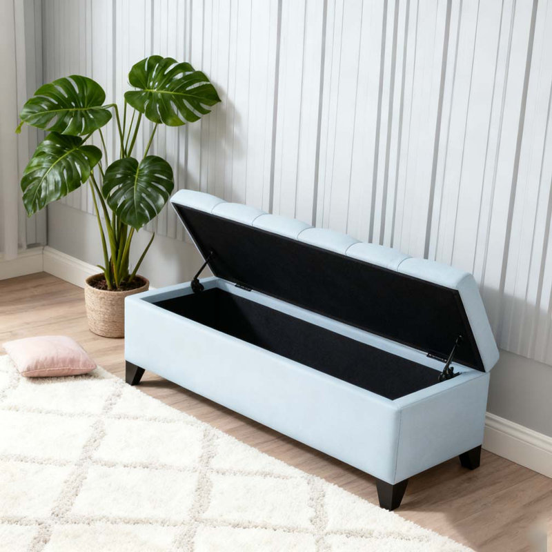 BANC DE RANGEMENT, Bleu
