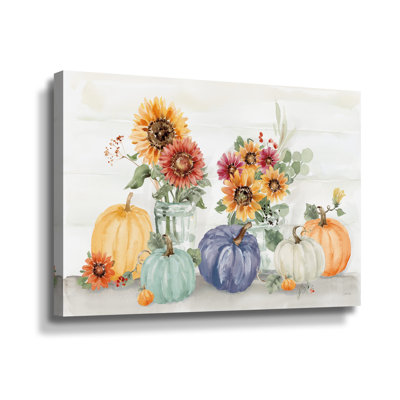 " Autumn Ramble VI Navy " Painting Print