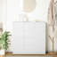 Sideboard With Drawers 100.5X35x98.5 Cm Engineered Wood-795893123