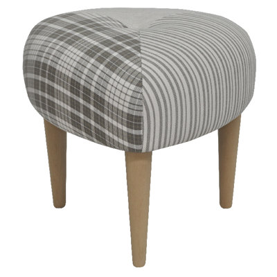 Solid + Manufactured Wood Accent Stool